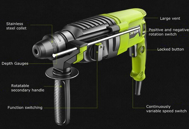 Многофункциональный электрический молоток домашний ручной бесступенчатый