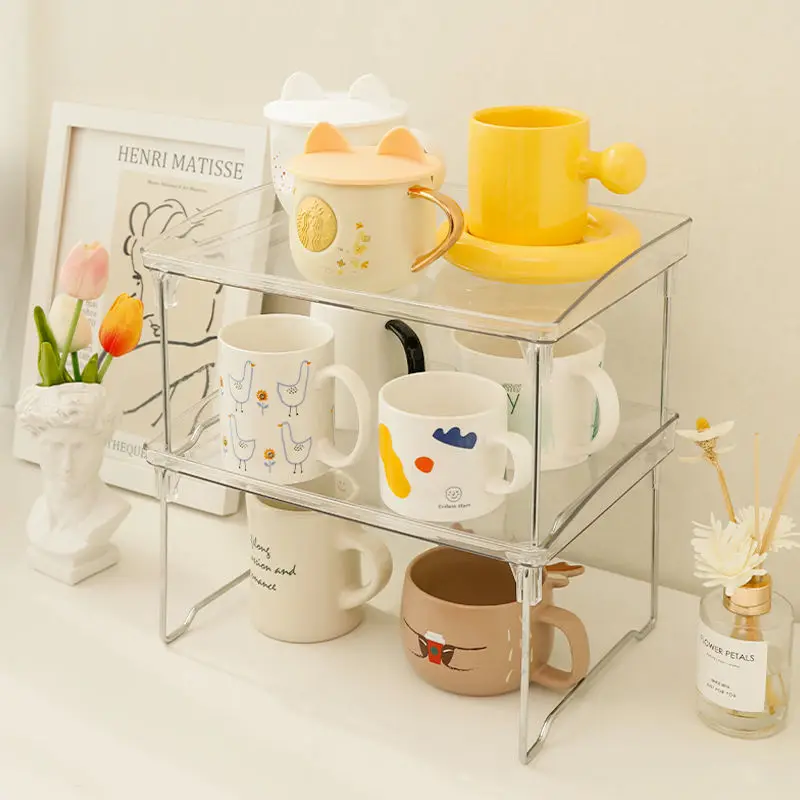 Настольный органайзер для хранения стойка домашней косметики кухонная посуда