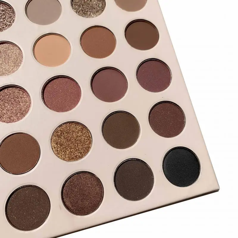 Пюре картофельные тени для век Pro матовые Палитра мерцающие прессы блеск Тени