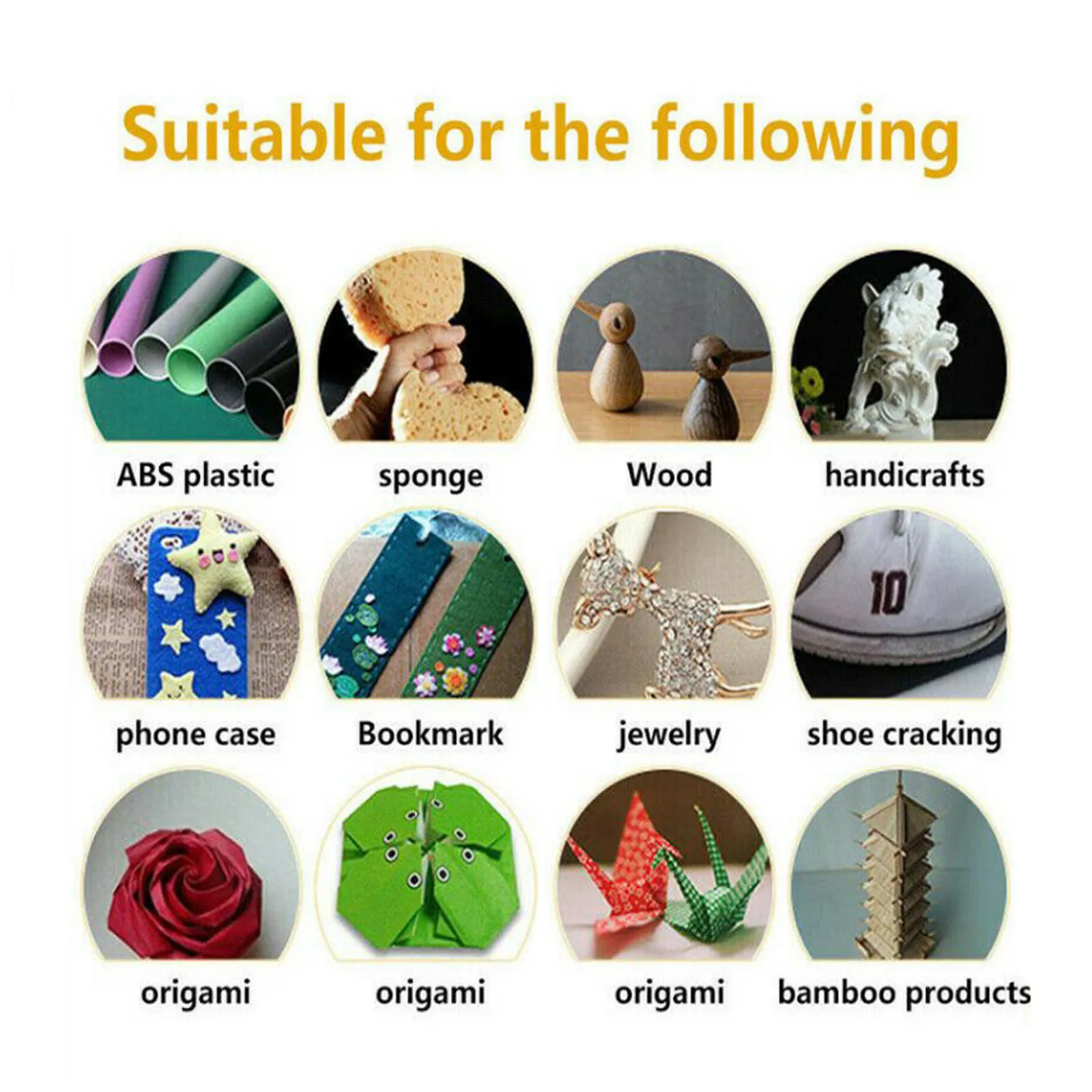 

30ml Universal Glue Strong Adhesive Plastic UV Glue Cobbler Shoes Bottom Silicone Sealant Metal Leather Resin Sealants