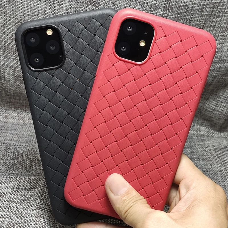 Iphone11Pro/11 сплошной цвет черный мобильный телефон чехол iphoneXSMax ультратонкие модели