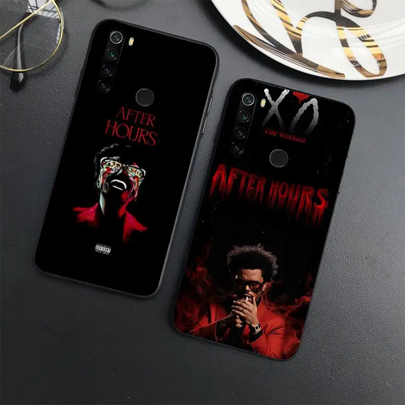 

The Weeknd xo rapper singer Phone Case For Xiaomi Redmi note 7 8 9 t max3 s 10 pro lite coque shell cover funda