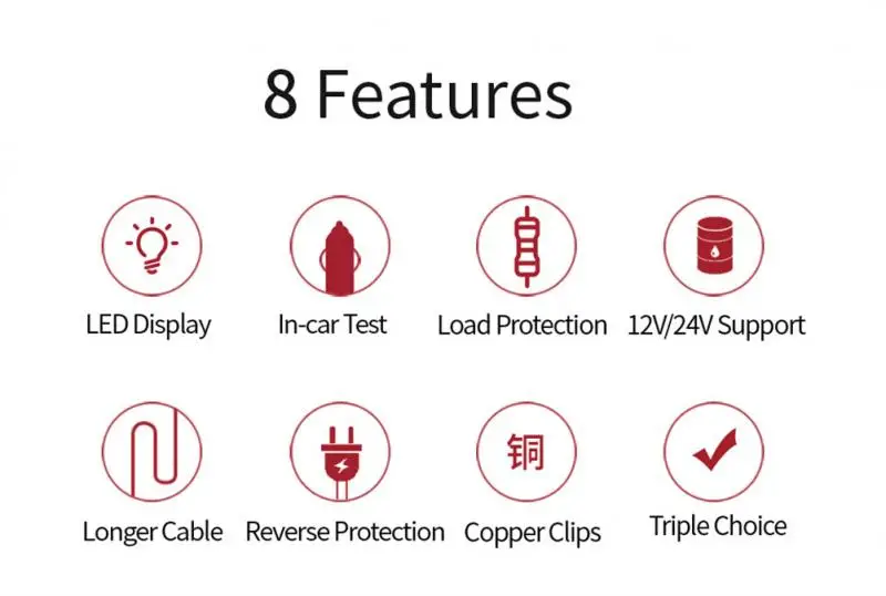 

Тестер KONNWEI KW208 для автомобильных аккумуляторов, 12 В, 100-2000CCA