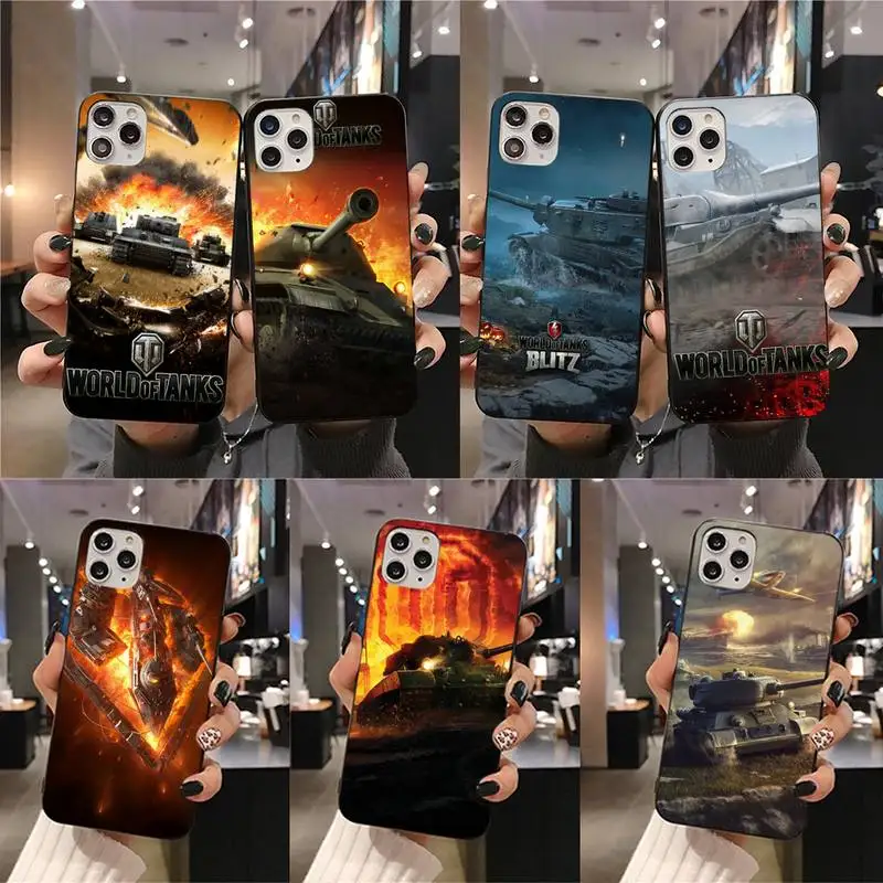 Чехол для телефона с рисунком World of Tanks iPhone 11 pro XS MAX 8 7 6 6S Plus X 5S SE 2020 XR|Бамперы| |
