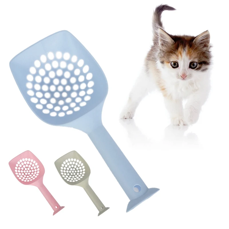 

Pet Cat Litter Housebreaking Cleaning Tool Cat Litter Scoop Large Jumbo Sifter with Handles