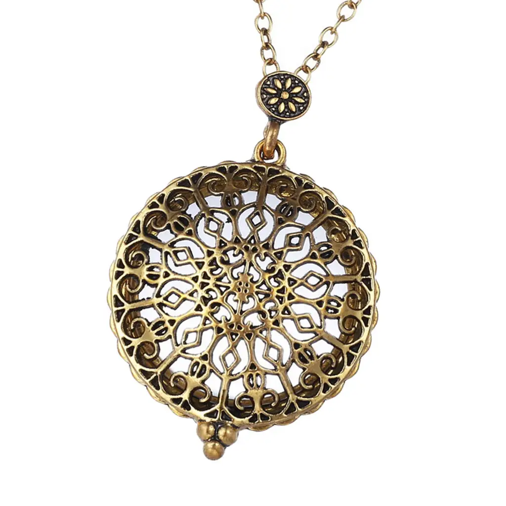 Женское ожерелье с подвеской Ловец снов индивидуальная полая Лупа до ключицы