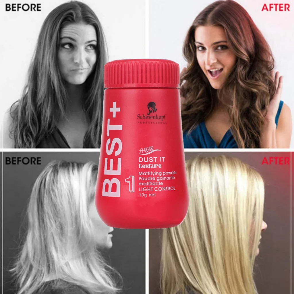 Пушистая пудра для волос контроль жирности матового масла пушистая укладки
