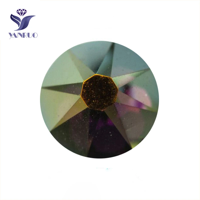 

NRUO 2088NoHF покрытие аметист AB стеклянные стразы исправление камней и Кристалл DIY драгоценные камни свадебное платье железо на страз для одежды