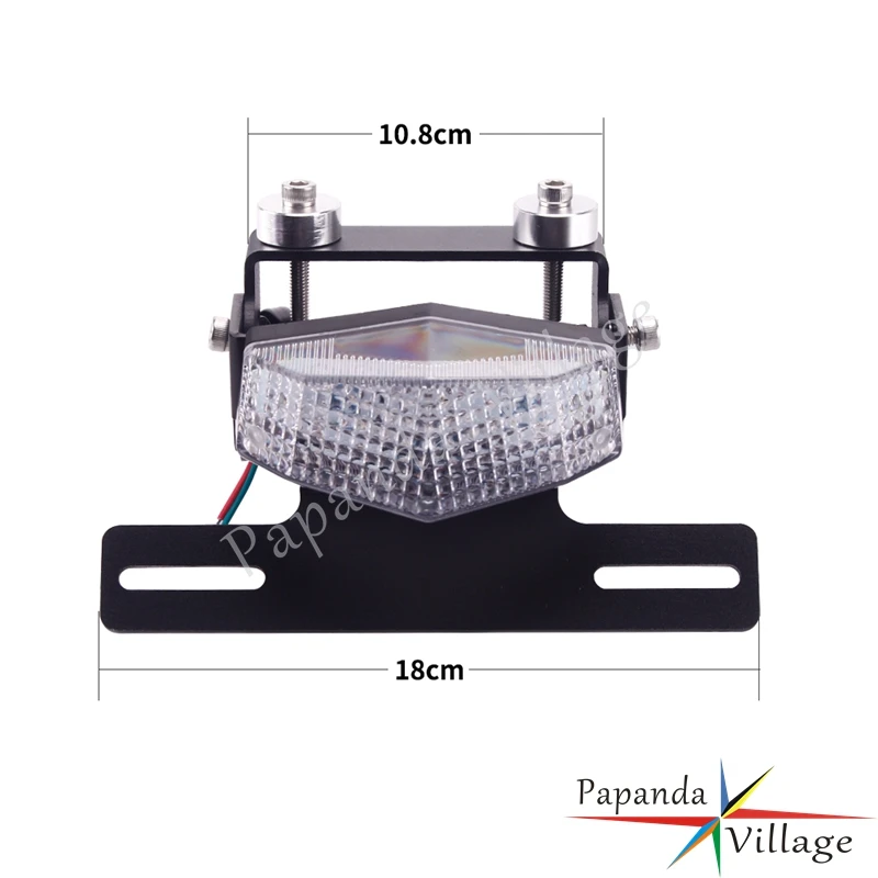 Светодиодный задний стоп светильник кронштейн для номерного знака аккуратный