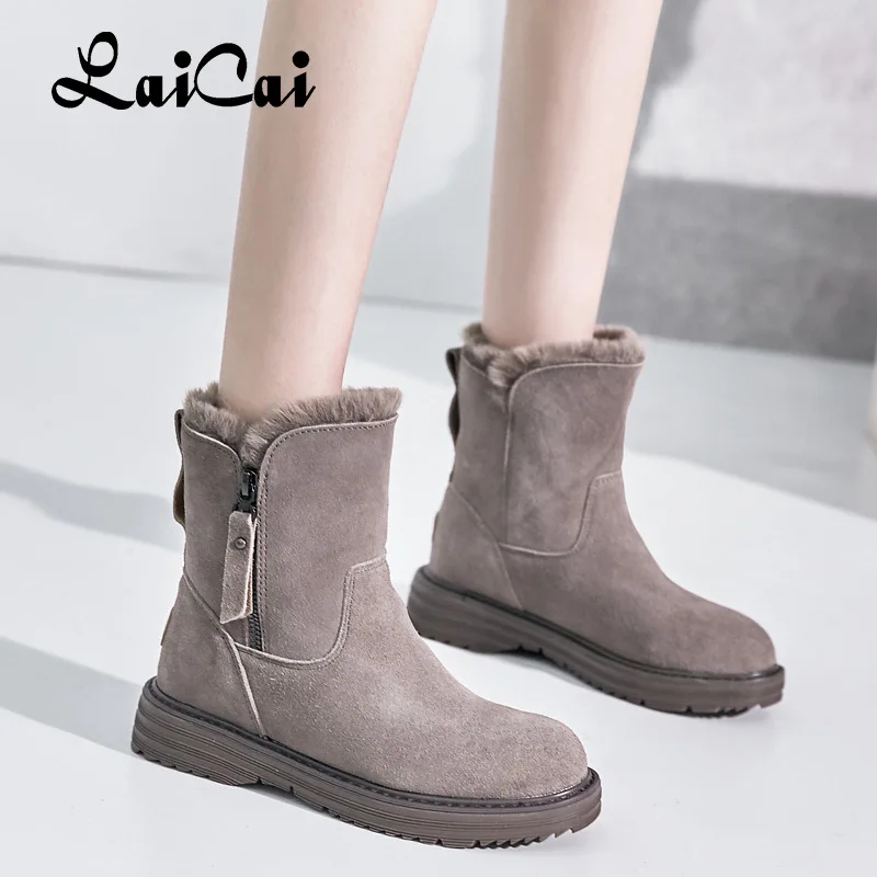 

Зимние ботинки женская обувь зимняя обувь 2021 Новая модная меховая Водонепроницаемая хлопковая обувь Осенние бархатные утепленные ботильо...