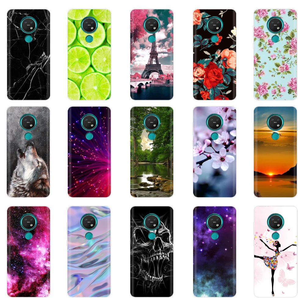 

for Nokia 3.4 Nokia3.4 Case TA-1288 TA-1285 TA-1283 Silicon Soft Tpu Back Cover for Nokia 3.4 6.39" bumper protective Etui Funda