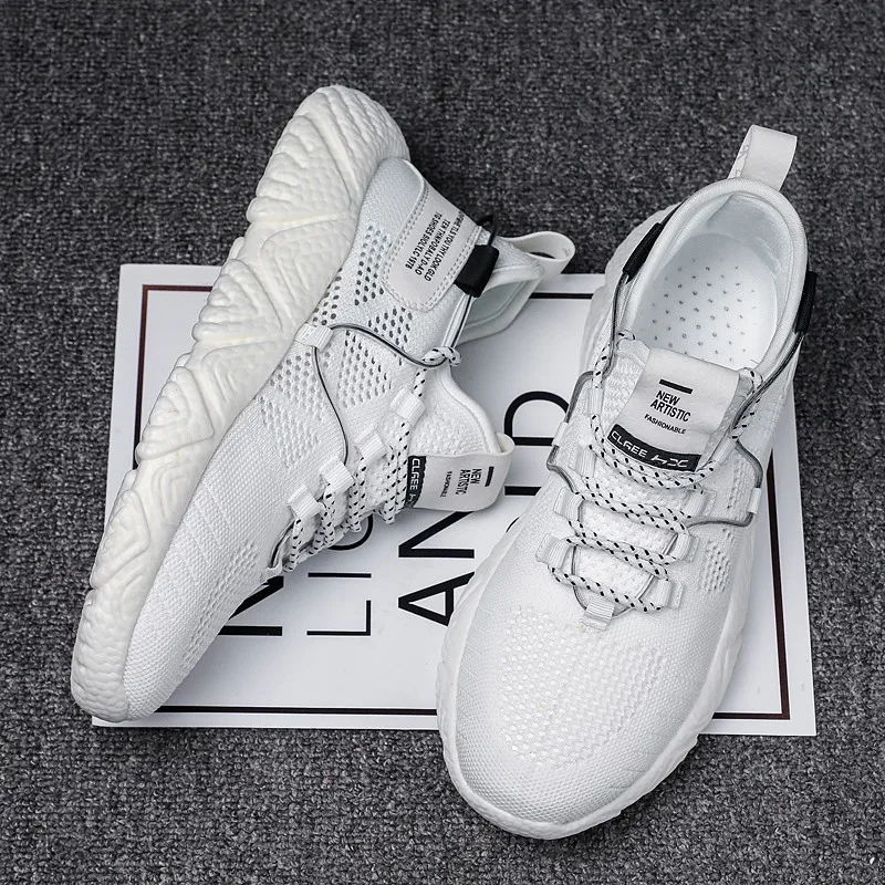 

Men Casual Sneakers Breathable Loafers Sneakers 2021 New Fashion Comfortable Flat Handmade Retro Leisure Loafers Shoes Men Shoes