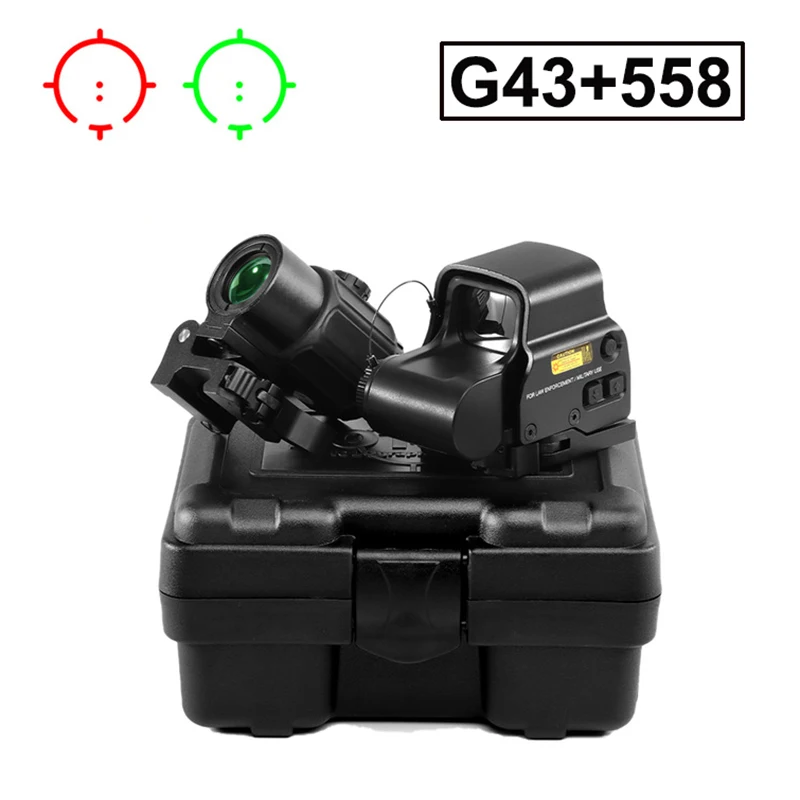 

Holographic 551 552 553 558 Green Red Dot Sight Scope Hunting Reflex Riflescope With 20mm Rail Mount For Airsoft Gun