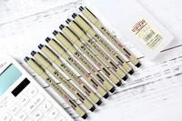 markers pigma micron pen needle soft brush drawing painting waterproof pen 005 01 02 03 04 05 08 1 0 brush art markers
