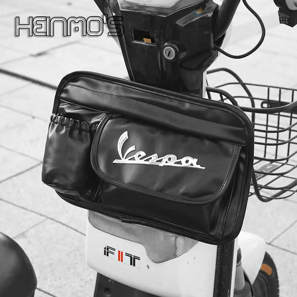 

Motorcycle Accessories For Sprint Primavera GTS GTV GTE LX 50 150 200 250 300 Waterproof Glove Canvas Leather Storage Bag