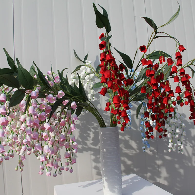 Campanula Орхидея пластиковая бабочка вазы для домашнего декора свадебные