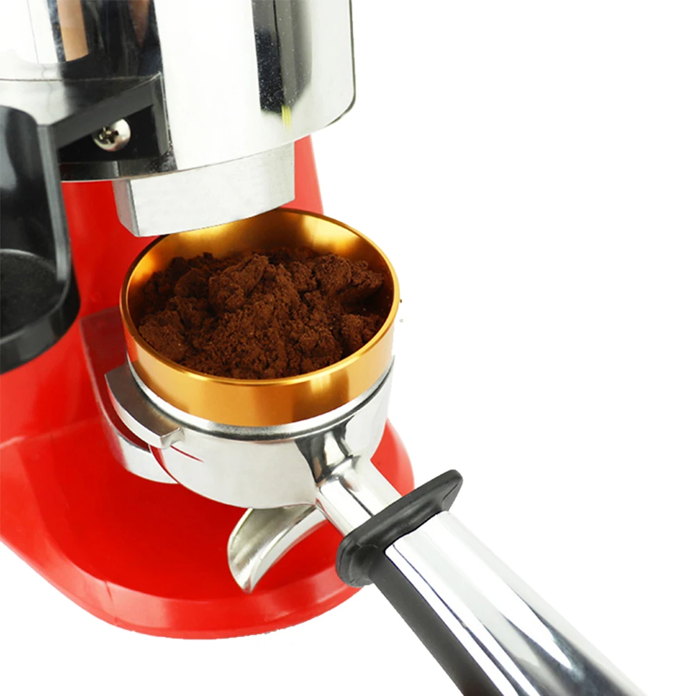 

Breville Delonghi Aluminum Smart Dosing Ring For Brewing Bowls Coffee Tampering Espresso Barista Coffee Powder Tool 51/53/58mm