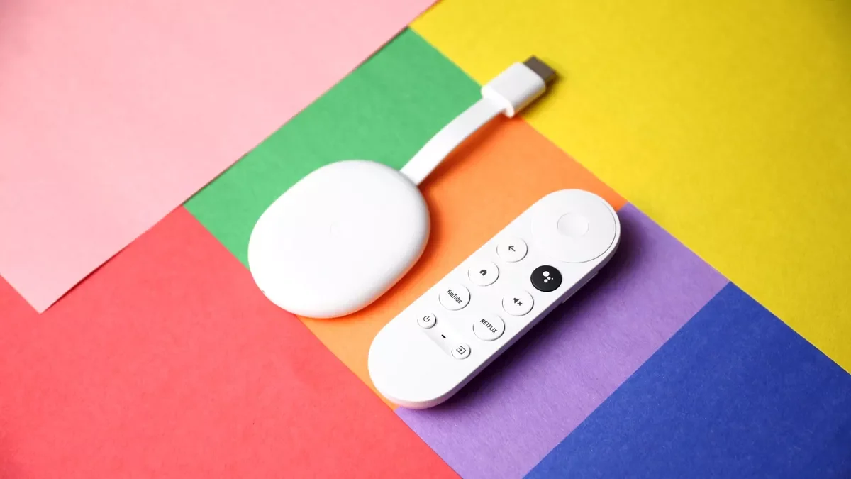 Оригинальный Новый Google Chromecast 4 TV с | Готовый запас Android 10 Сертифицированный Netflix Dolby