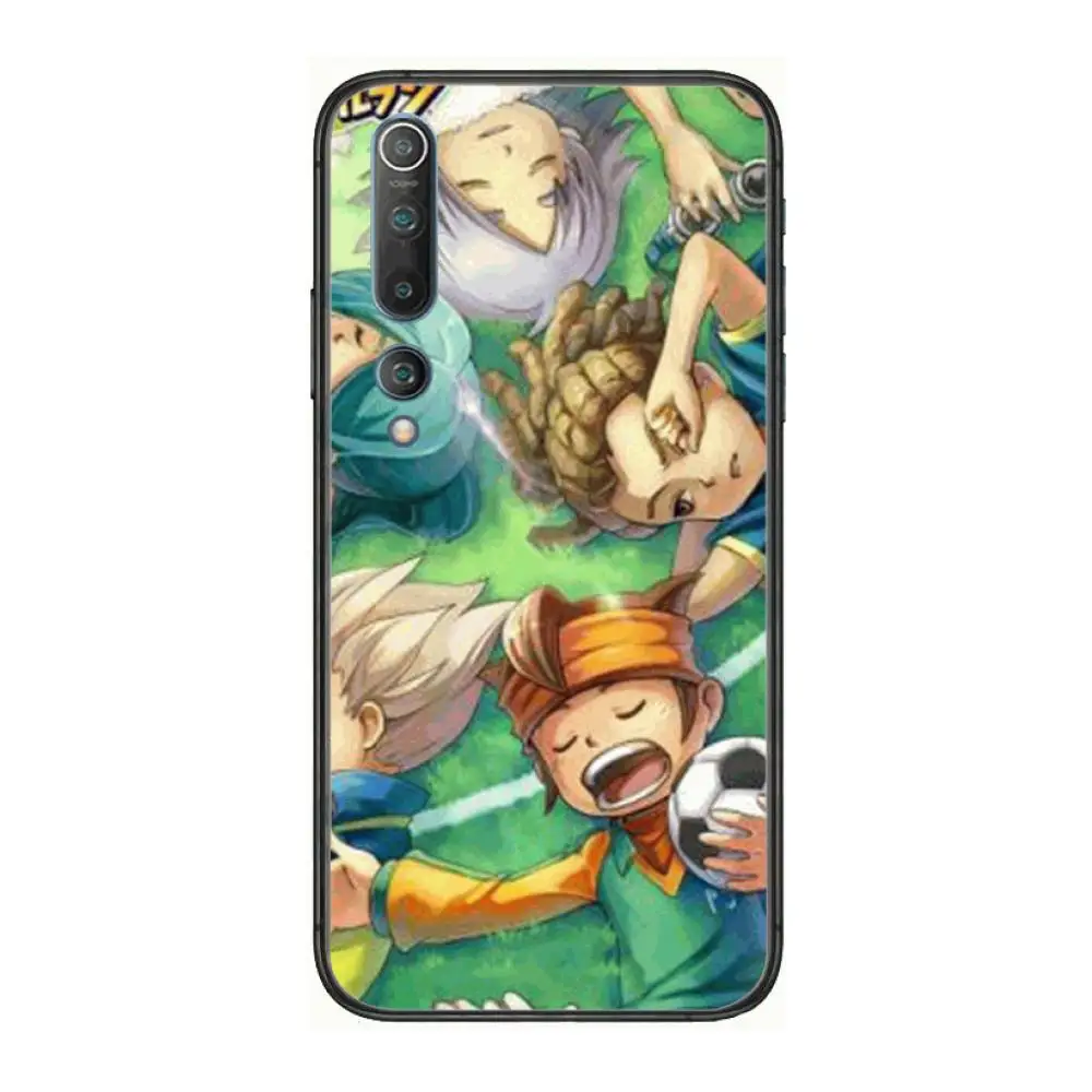 

3D Inazuma Eleven Ares Phone Case For xiaomi mi11 5g 10 liti Ultra 9Pro SE 3 8 Note Anime Black Cover Silicone Back Pretty tpu