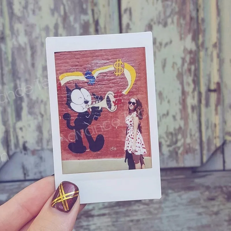 20 Простыни детские из натуральной Fuji Fujifilm Instax Mini 8 Плёнки монохромный моно белый.