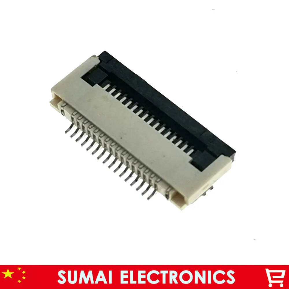 Образец 16Pin разъем FPC FFC кабельная розетка 16 pin 0 5 мм для ЖК экрана интерфейс ROHS P
