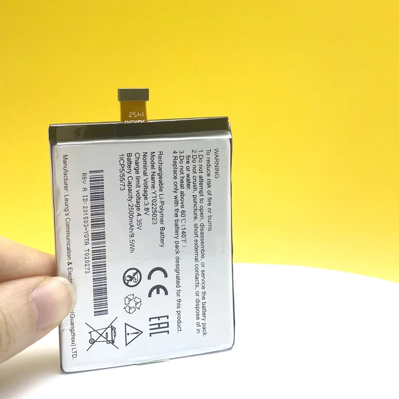 Аккумулятор YT0225023 2500 ма ч для Yotaphone 2 YD201 YD206 мобильный телефон высокое качество