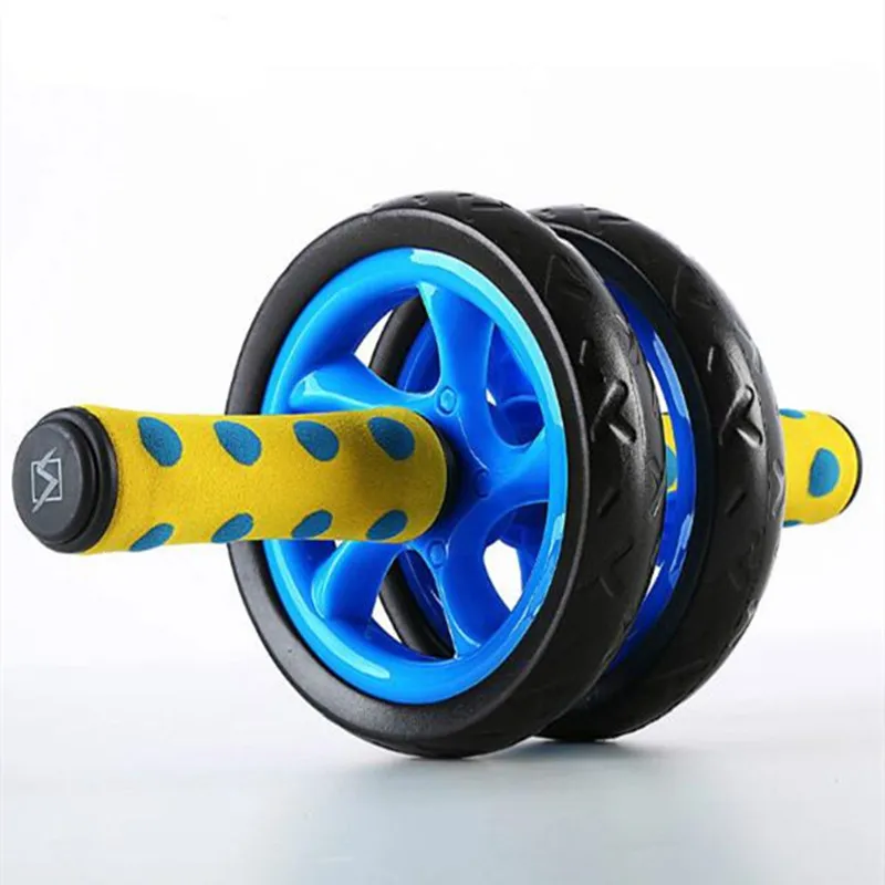 New Keep Fit Wheels No Noise Abdominal Wheel Ab Roller With Mat For Exercise Muscle Hip Trainer Fitness Equipment | Спорт и