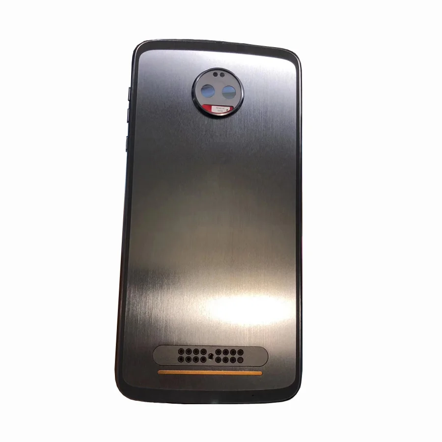 Металлическая батарея Корпус Замена двери для Motorola Moto Z2 Force с боковыми кнопками