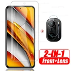 Защита объектива камеры от 1 до 2 для little pocophone poco f3 f 3 3f pocof3, полноэкранная устойчивая к царапинам пленка из закаленного стекла