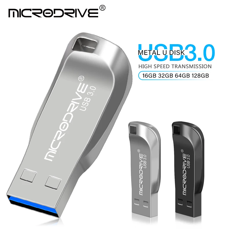 Флеш-накопитель металлический флеш-накопитель USB 3 0 4 ГБ 8 16 128 32 64 | Компьютеры и