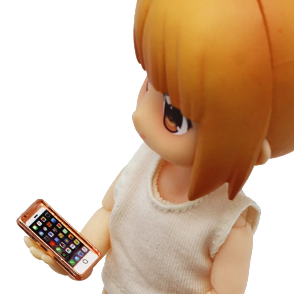 1/12 кукольный домик Миниатюрные аксессуары bjd кукла мини мобильный телефон модель