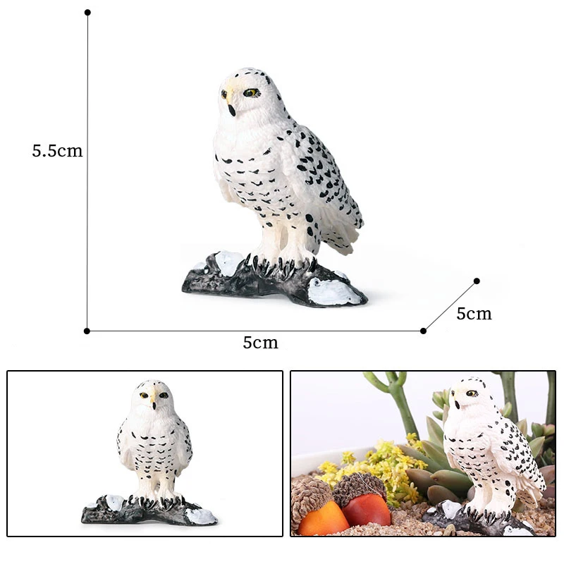 Лидер продаж имитация арктических элементов пингвинов медведя Снежная сова волк