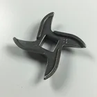 Мясорубки 5 #8 #10 #12 #22 #32 #, сменные лезвия для мясорубки из серебристой стали, 1 шт.