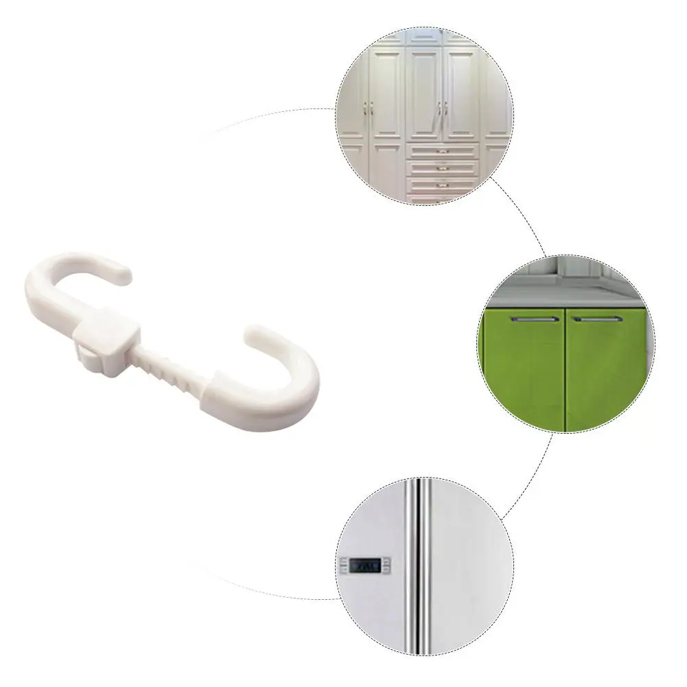 Многофункциональный защитный замок типа C блокиратор для ящиков и шкафов детской