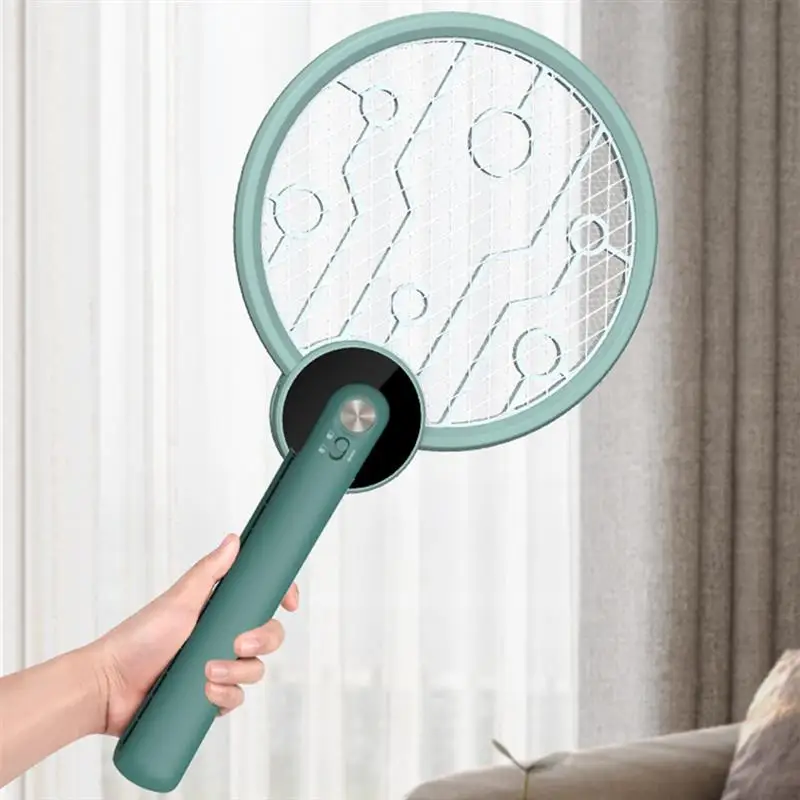 

Electric Mosquito Swatter Mosquito Killer Lamp USB Desktop Insect Killer Bug Zapper Mosquito Trap Fly Electric Shock With Light