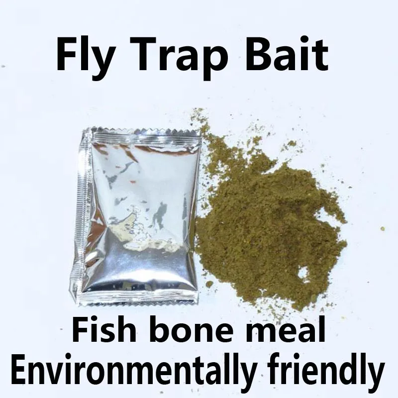 5pcs FlyTrap Bait Мухоловая коробка устройство для борьбы с вредителями Отпугиватель комаров kyrie Flytrap Catcher Killer отель Крытый автоматический ловушка для насекомых-вредителей мух - Цвет: 5pcs FlyTrap Bait