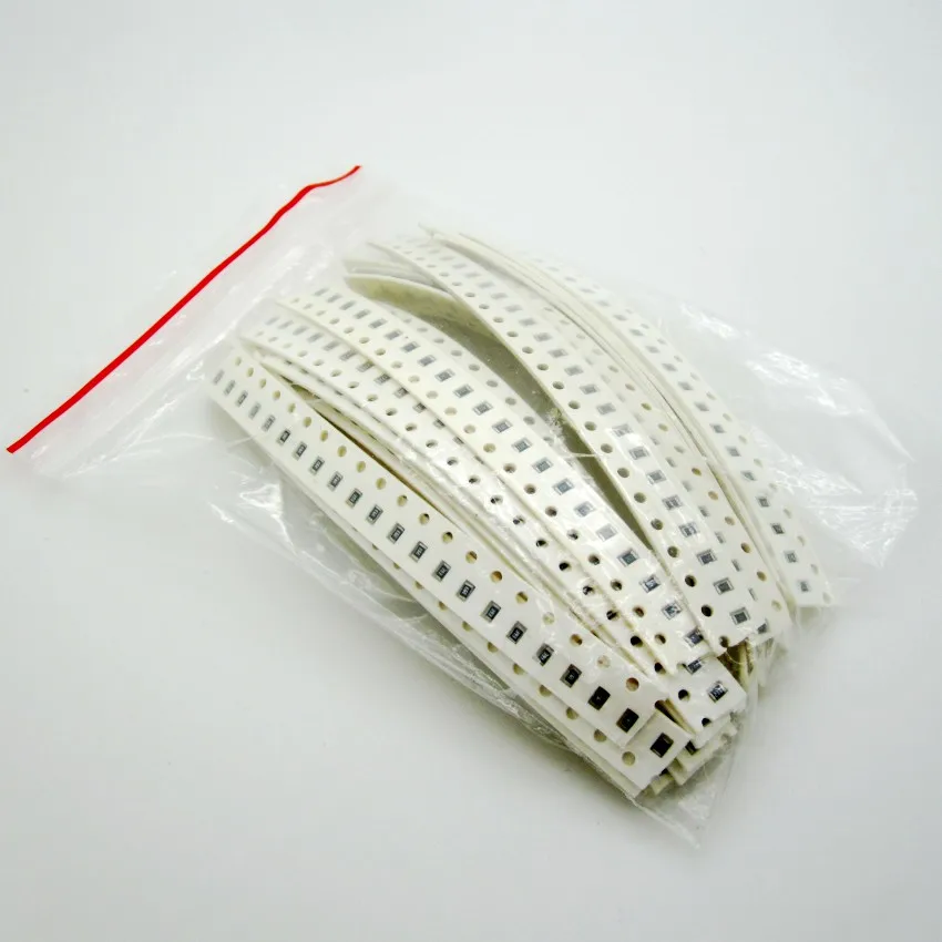 

0805 SMD Резистор Комплект Набор сортированных 1ohm-1M Ом 1% Образец комплект, резистор пакет 22R 47R 100R 330R 470R 680R 1K 4K7 10K 100K 470K 680K