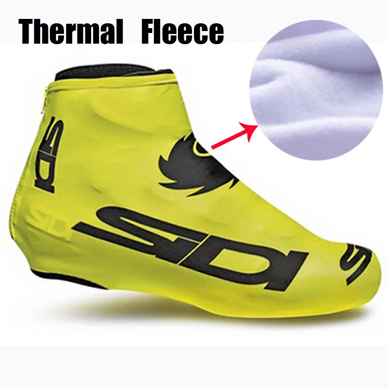 

1 pair Cycling Shoe Covers Fleece Thermal Warm Man Woman Overshoes Road Bicycle Bike MTB Winter Cycling Shoe Cover