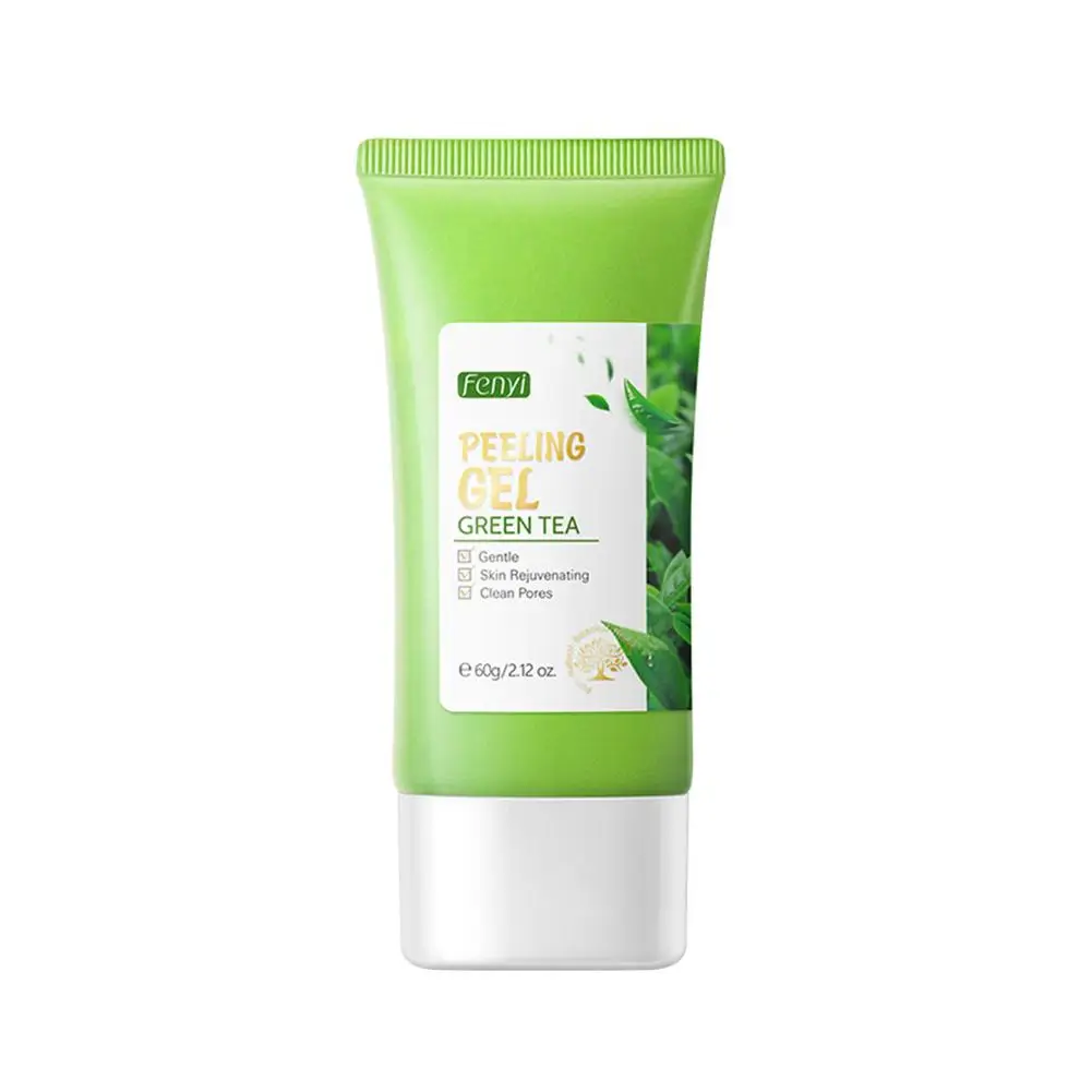 

Green Tea Peeling Gel Face Moisturizing Exfoliator Facial Exfoliating Scrub Gentle Exfoliator For All Skin Types Dead Skin R