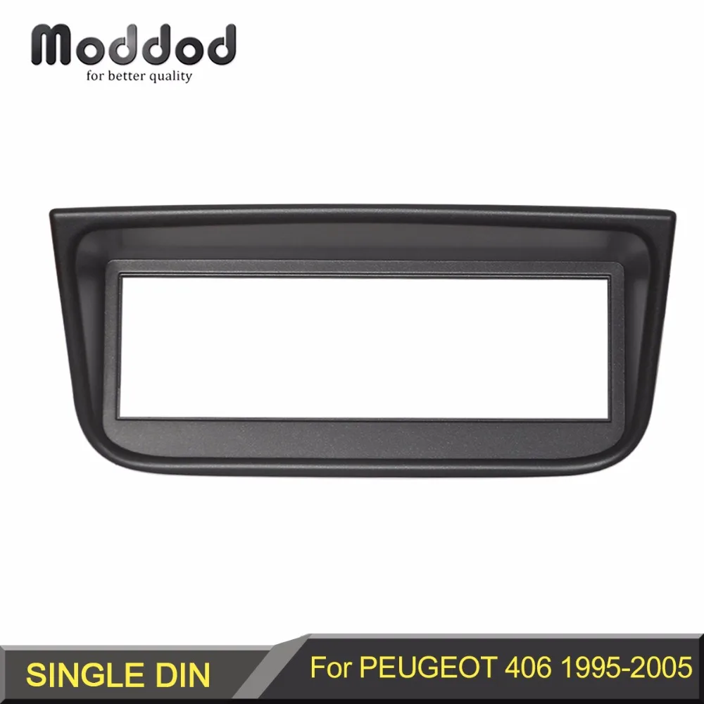 1 Din радиоприемник для Peugeot 406 1995 2005 стереопанель приборная панель CD Facia аудио