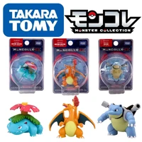 tomy ex asia 71 72 73 pokemon figures venusaur blastoise charizard toys high quality exquisite appearance anime childrens gifts