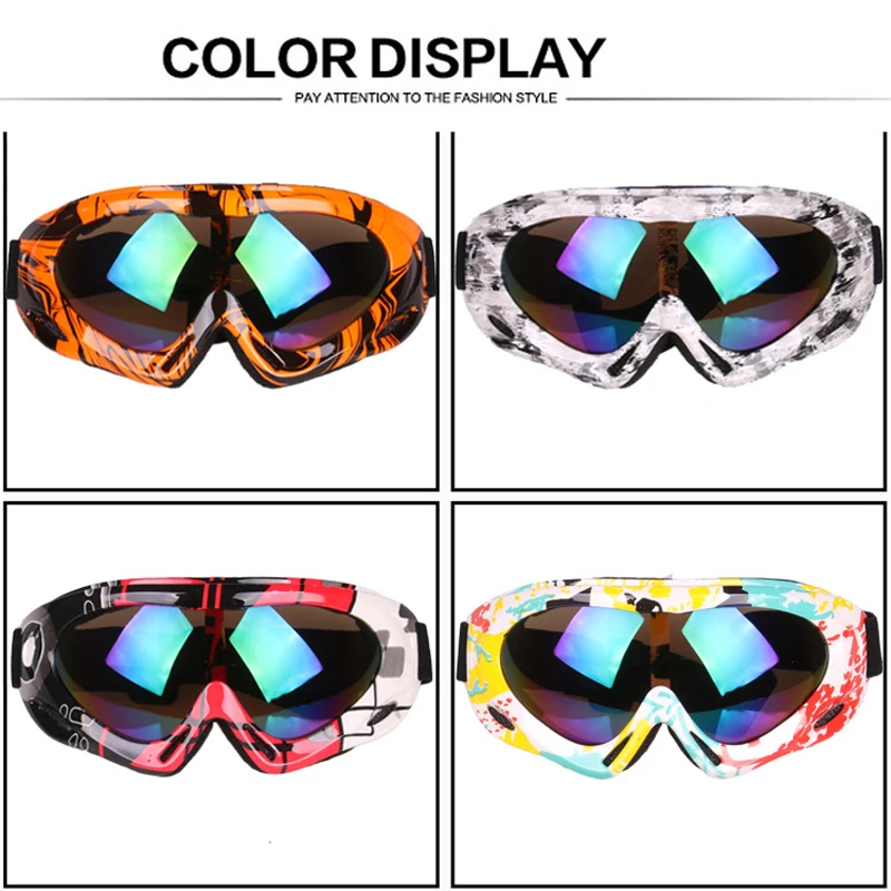 

Motocross Goggles Sunglasses of Outdoor Motor Sport for SKI Off-Road Dirtbike ATV Motos Motorcycle Men Women Helmet Sun-Glasses