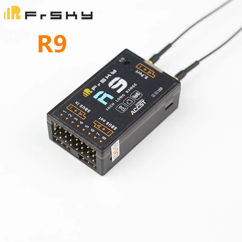 Оригинальный FrSky R9 900 МГц 16CH с широким радиусом действия приемником SBUS salida para RC Drone