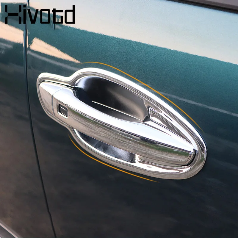 Аксессуары для Peugeot 3008 3008GT 5008 2021-2018 защитная крышка дверной ручки автомобиля из