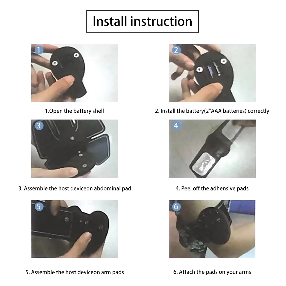 

Electric Muscle Stimulator Abdominal Stimulation Muscle Trainer Training Body Slimming Machine Fat Burning Fitness Equipment