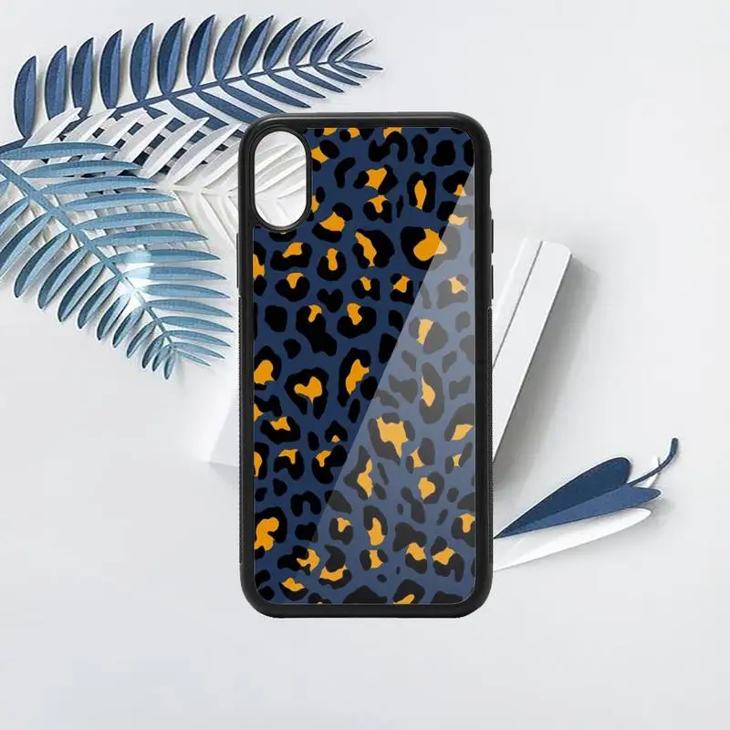 

Leopard Print Fashion luxury Phone Case PC for iPhone 11 12 pro XS MAX 8 7 6 6S Plus X 5S SE 2020 XR