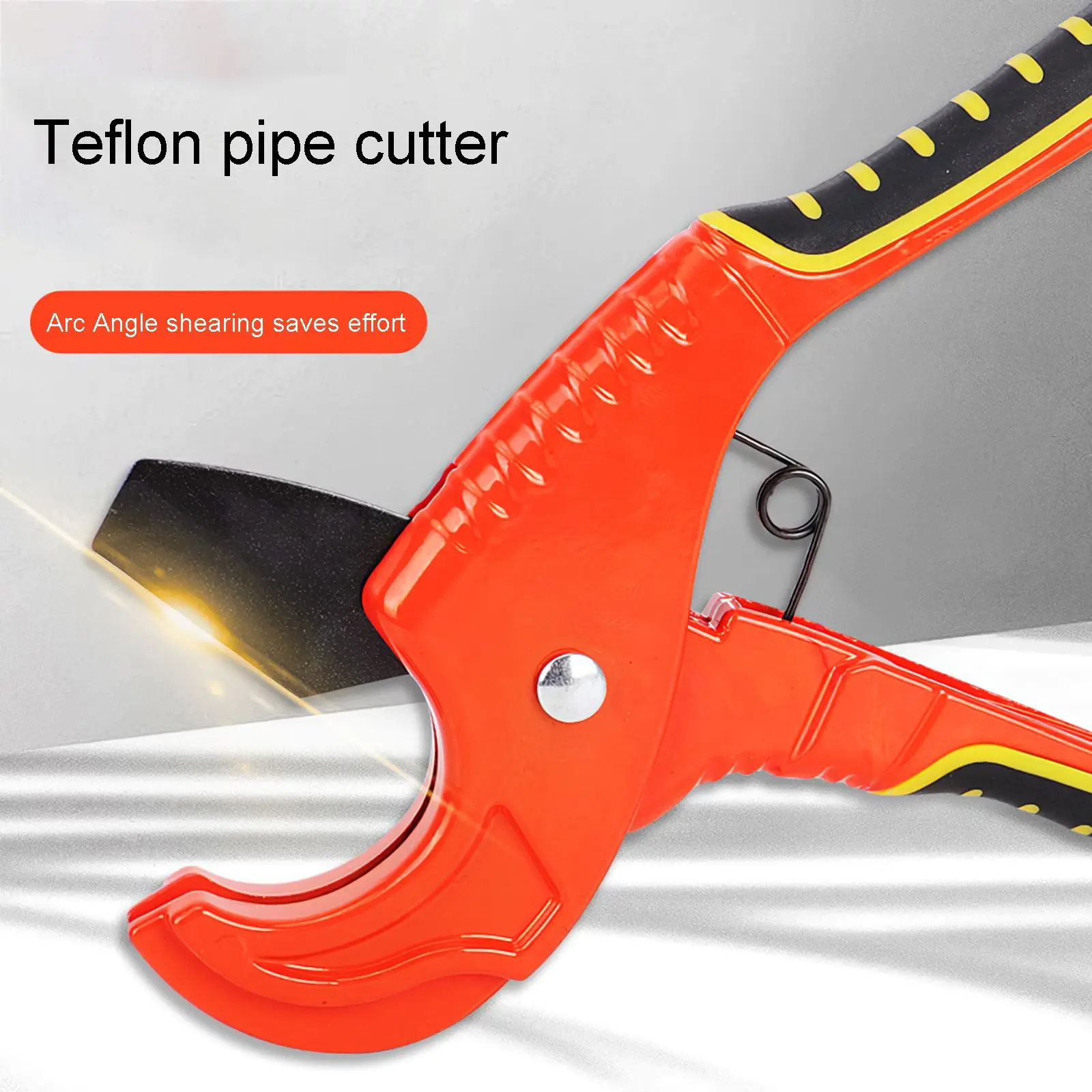 

Pipe Cutter Multifunctional With Carbon Steel Blade Safety Locking Buckle Spring Ergonomic Handle PPR PVC Tube Cutting Tool