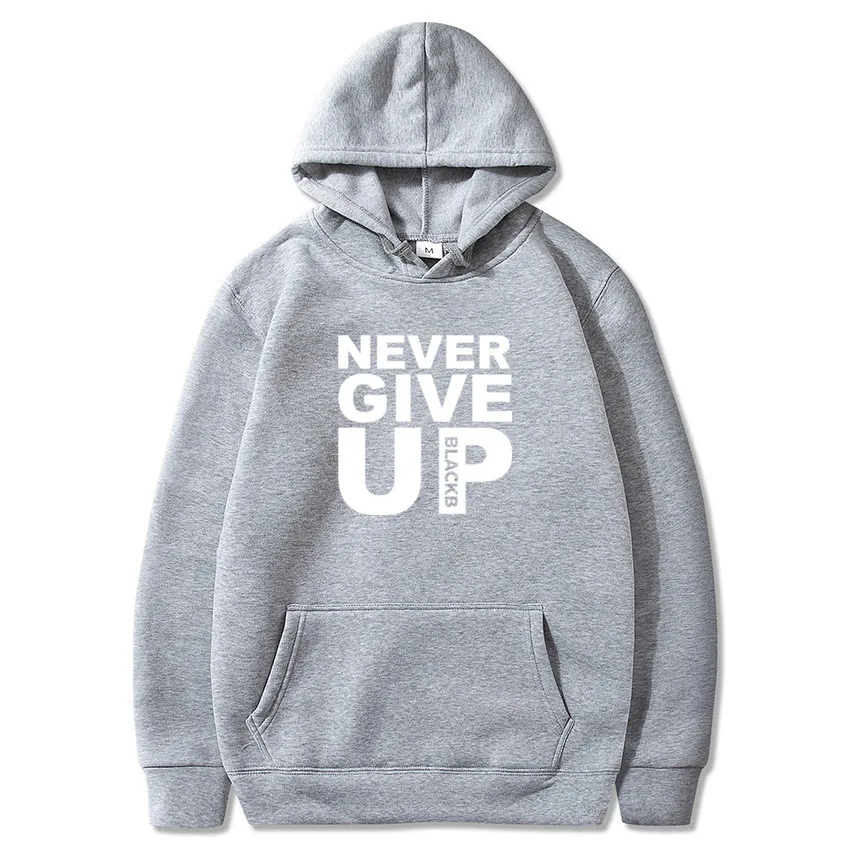 Вы никогда не будете ходить в одиночку для мужчин &quotNever Give Up&quot мужские толстовки