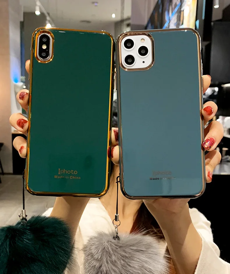 Новый дизайн противоударный мягкий ТПУ чехол для телефона защитный s iPhone 11 pro max 6 7