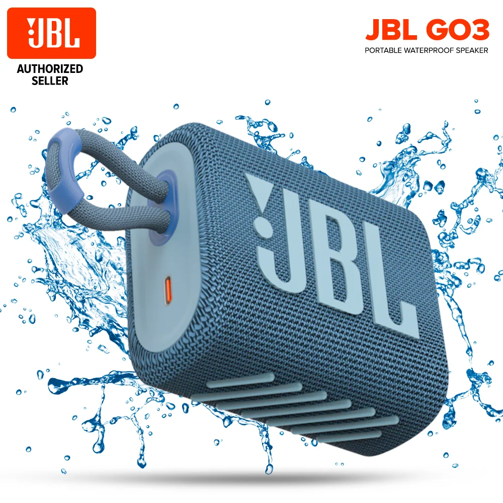 Оригинальная Bluetooth Колонка JBL GO 3 s звуковая стереоколонка Портативная